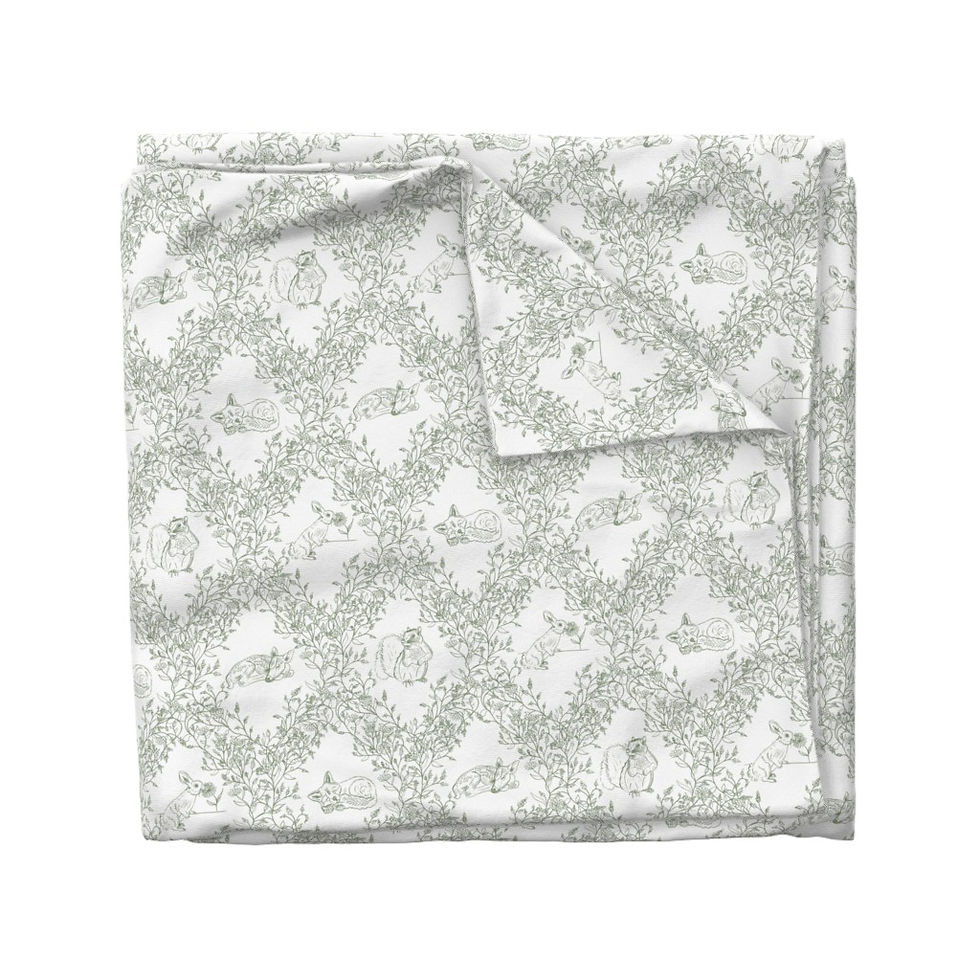 Thumbnail: Springtime Animals Duvet