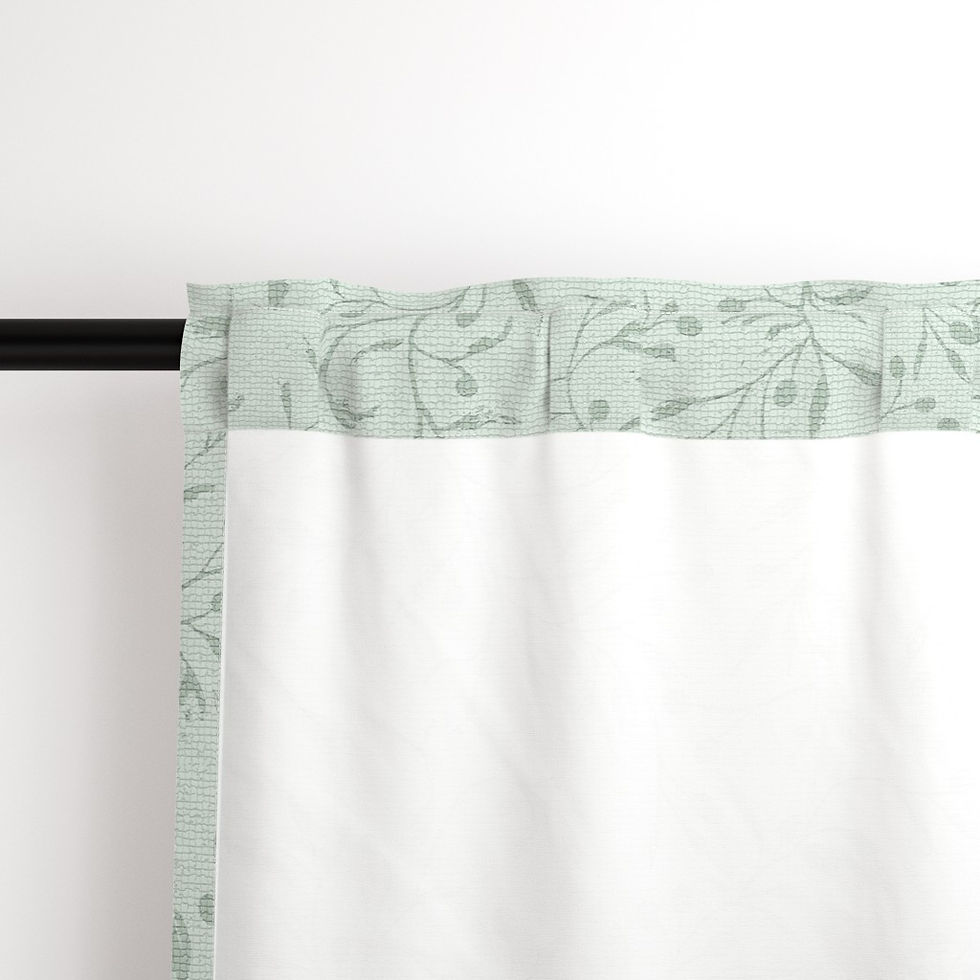 Thumbnail: Tuscan Fresco Olives Curtains