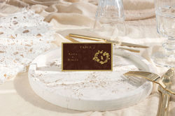 Hanna-Mae and Julien Place Card