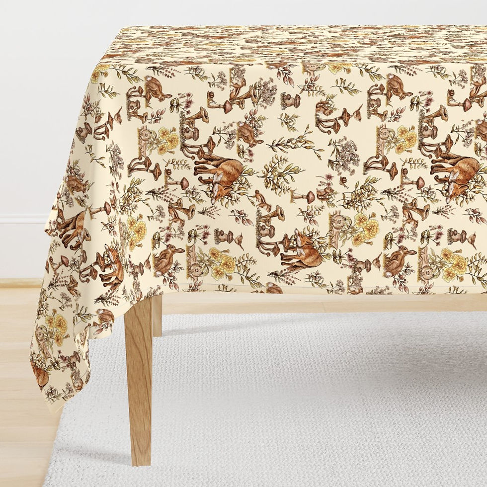 Thumbnail: Under the Forest Canopy Tablecloth