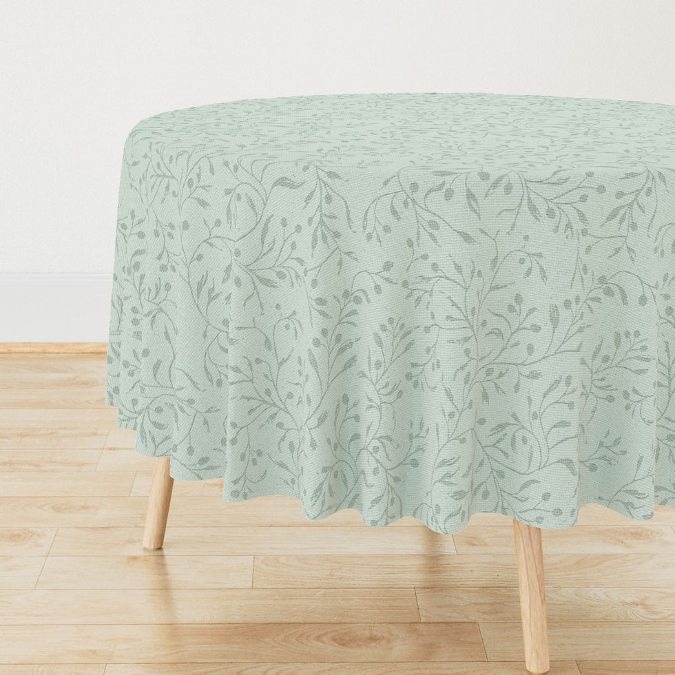 Thumbnail: Tuscan Fresco Olives Tablecloth