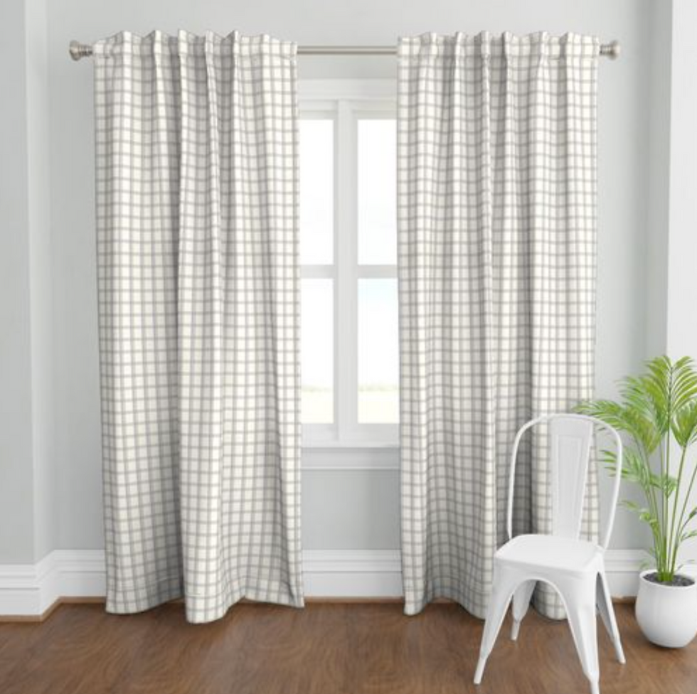 Thumbnail: Countryside Plaid Curtain Panel