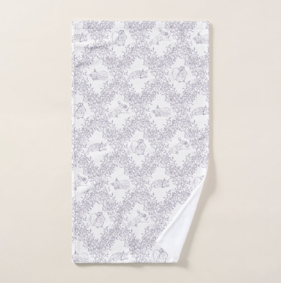 Thumbnail: Springtime Animals Dish Towel