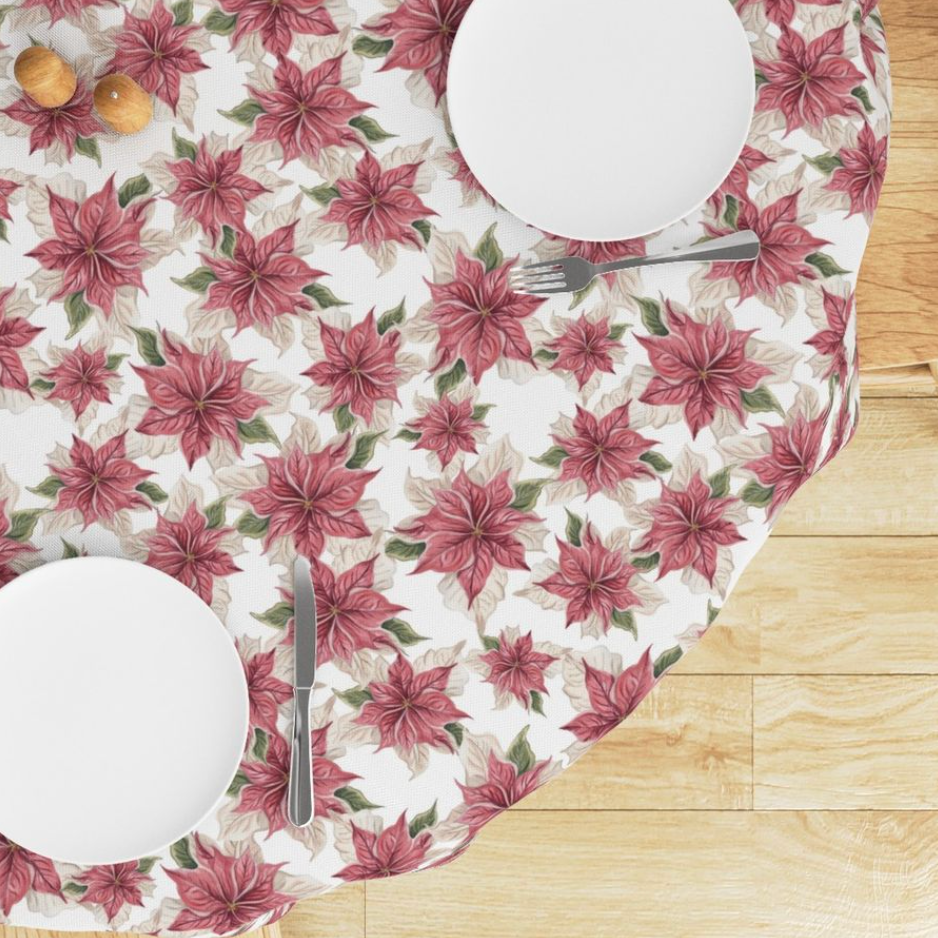 Thumbnail: Poinsettia Tablecloth