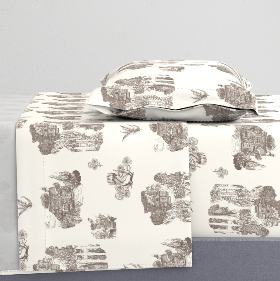 Thumbnail: English Cottage Garden Sheets