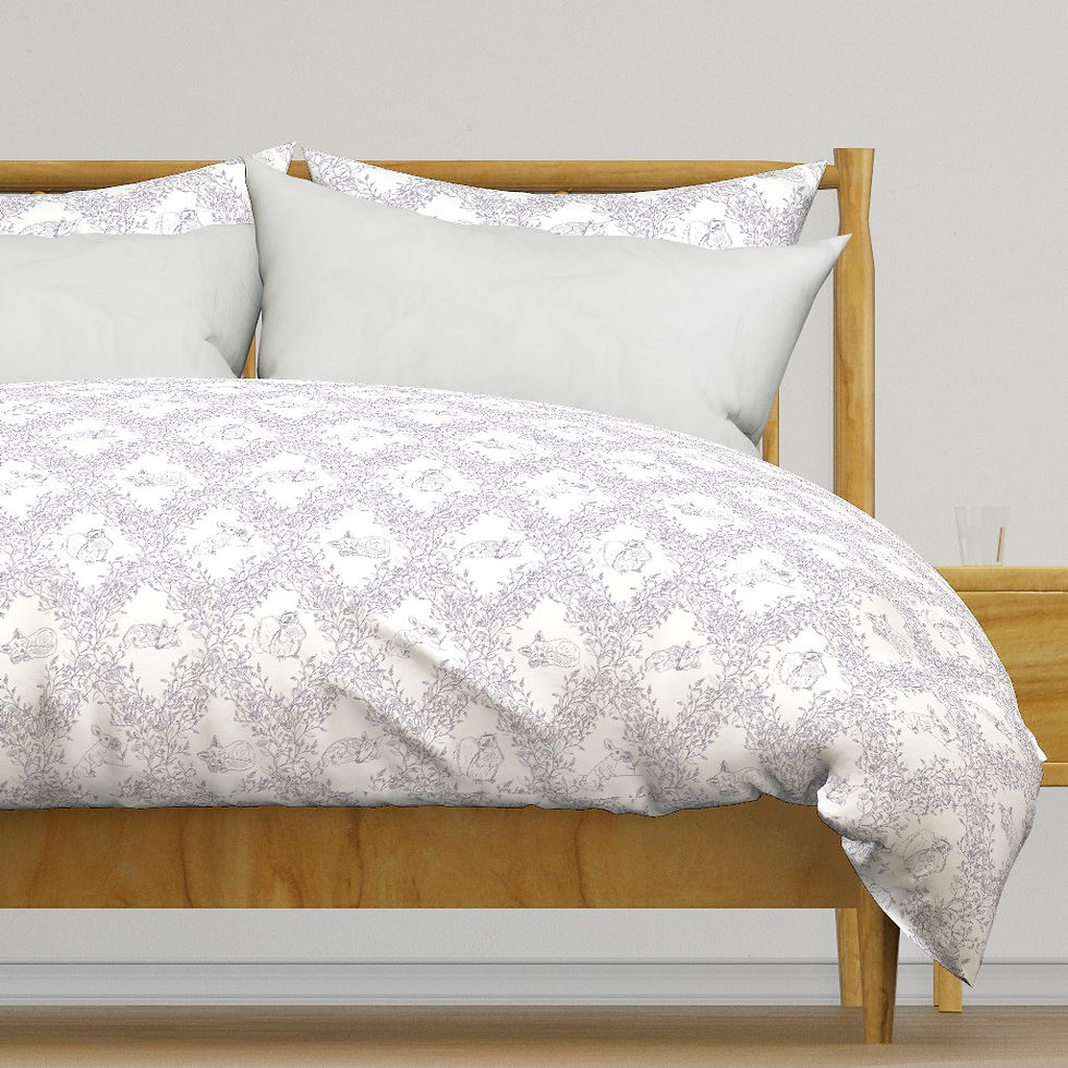 Thumbnail: Springtime Animals Duvet