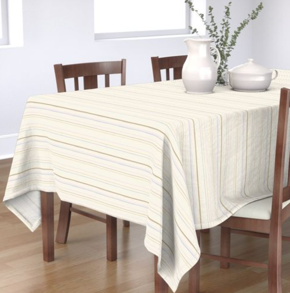 Thumbnail: Beachy Stripes Table Cloth