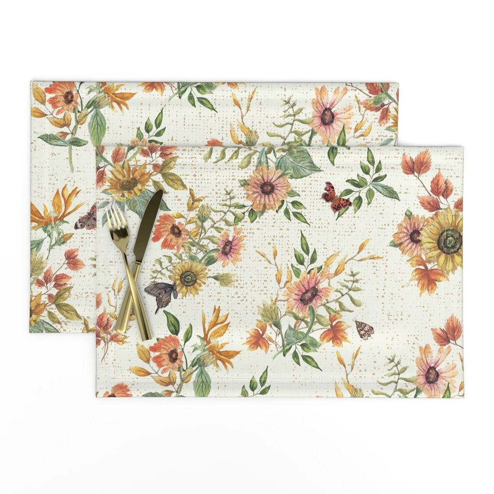 Thumbnail: Sweet Sunflowers Placemats