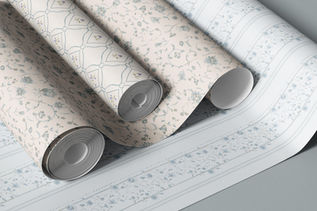 nigella flowers, cottagecore wallpaper, watercolor florals