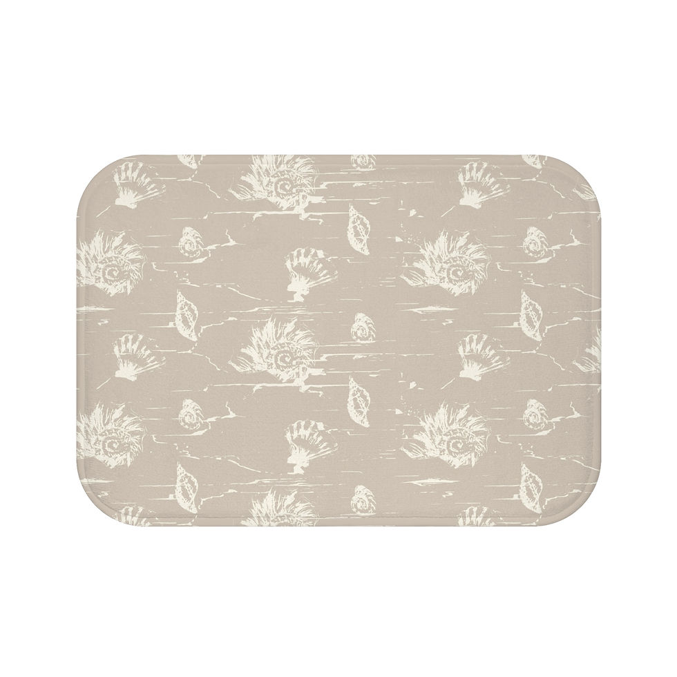 Thumbnail: Seashells by the Shore Bath Mat