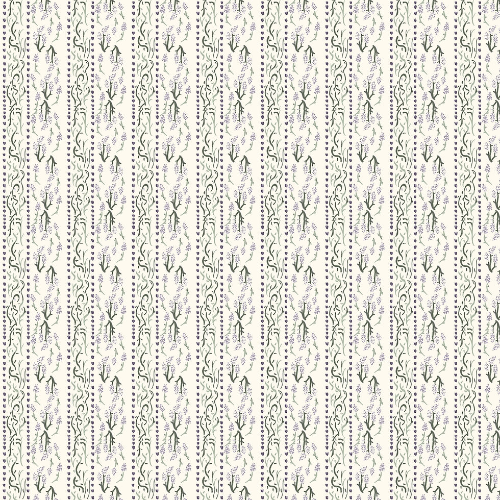 Thumbnail: Climbing Lilac and Vines Wrapping Paper