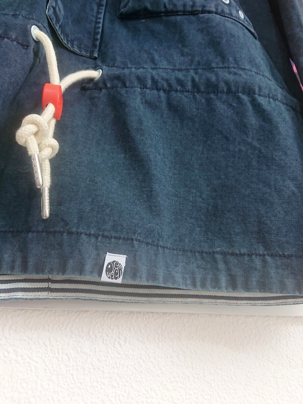 Thumbnail: Pretty Green Smock Overhead Jacket Nautical | XS / Small | Mod 90s Britpop Retro