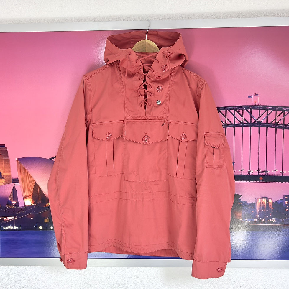Thumbnail: Pretty Green 3 Pocket Jacket Gem Archer Smock RARE | S | Oasis Liam Gallagher