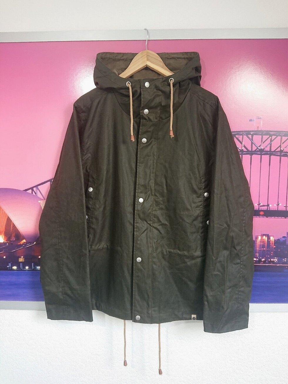 Thumbnail: Pretty Green x British Millerain Wax Parka VERY RARE Waxed Jacket | Medium |BNWT