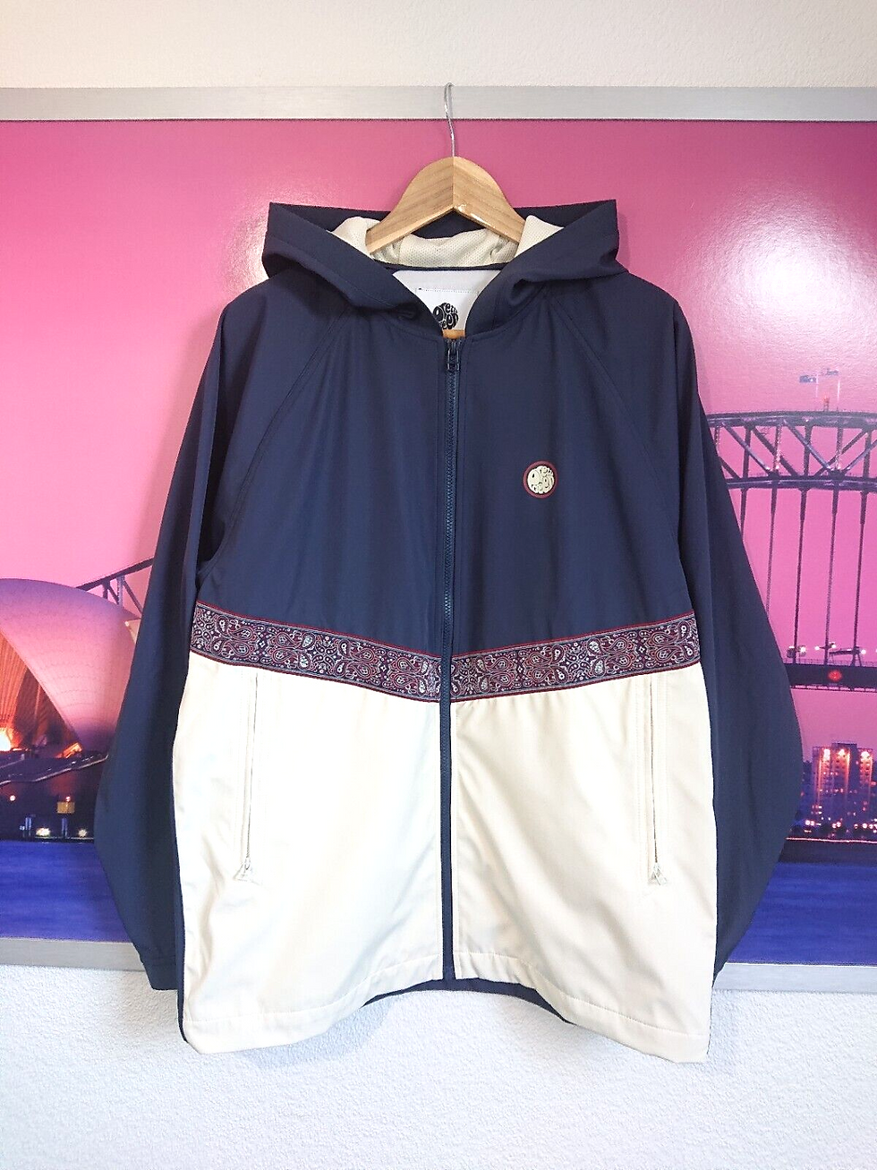 Thumbnail: Pretty Green Jacket | Large | 90s Mod Indie Eclipse Paisley Tape