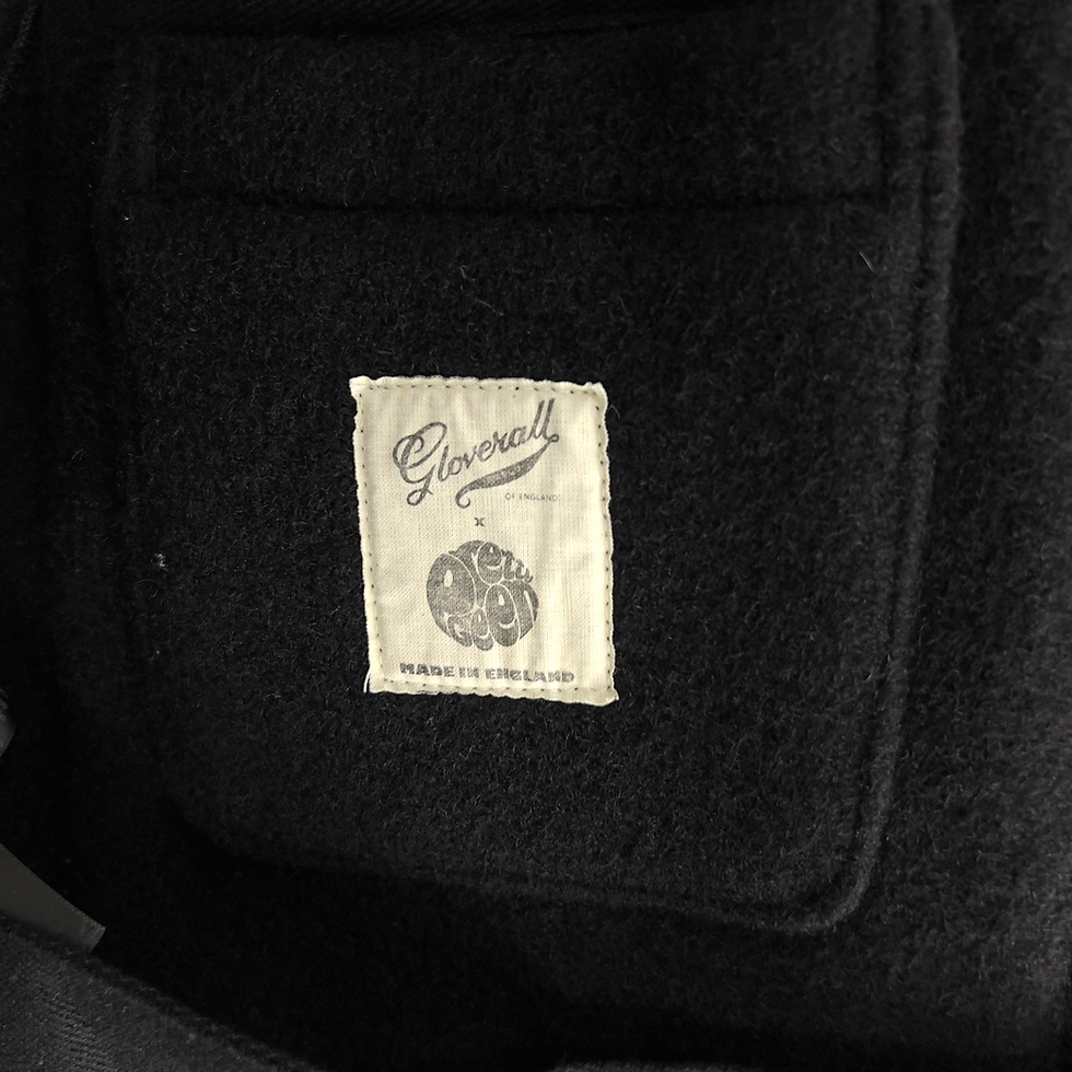 Thumbnail: RARE Pretty Green Black Label x Gloverall Genuine Monty Duffle Coat Union Jack M