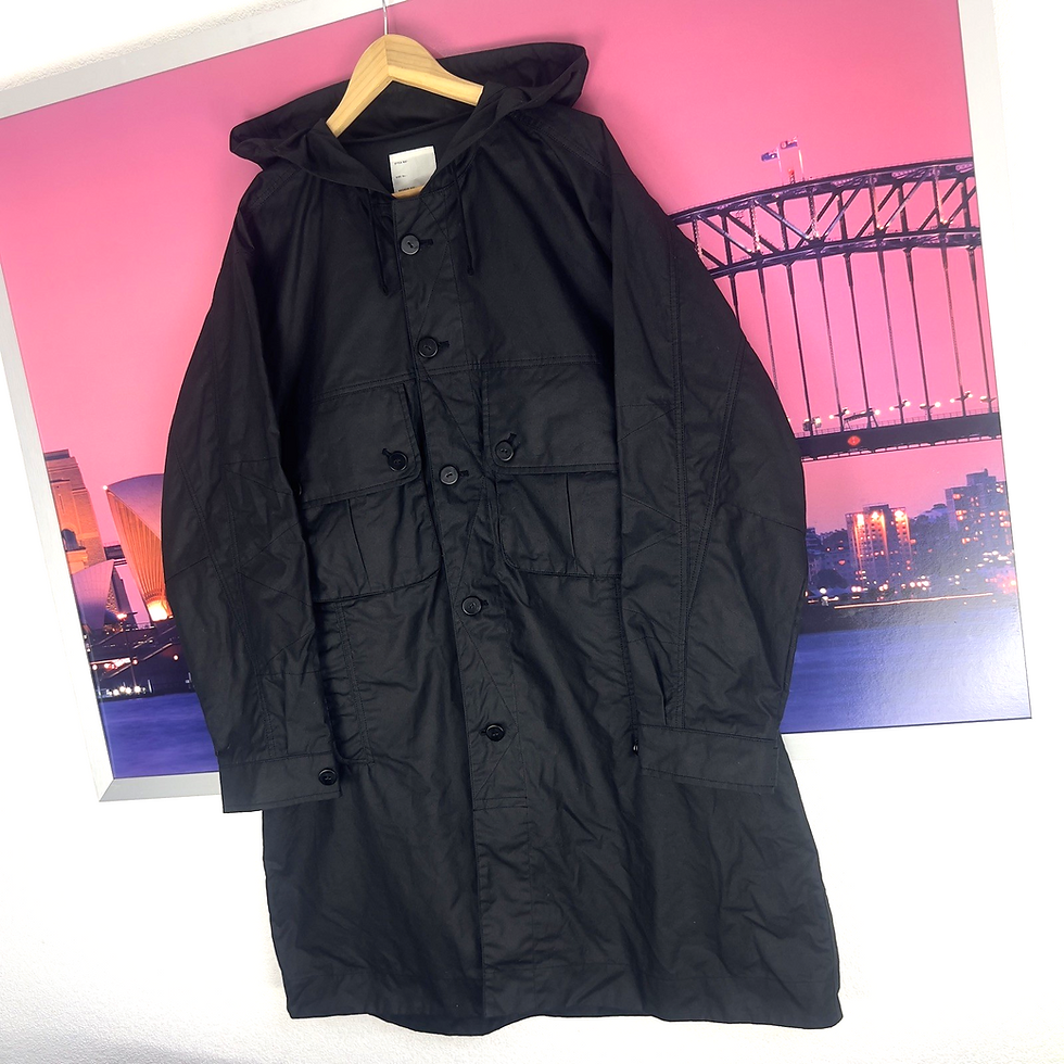 Thumbnail: Pretty Green White Label Wax Parka Jacket PGWL | M / L / XL | Liam Gallagher