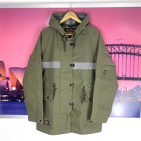 Nigel Cabourn x Element Cameraman Military Parka Jacket | M | Liam