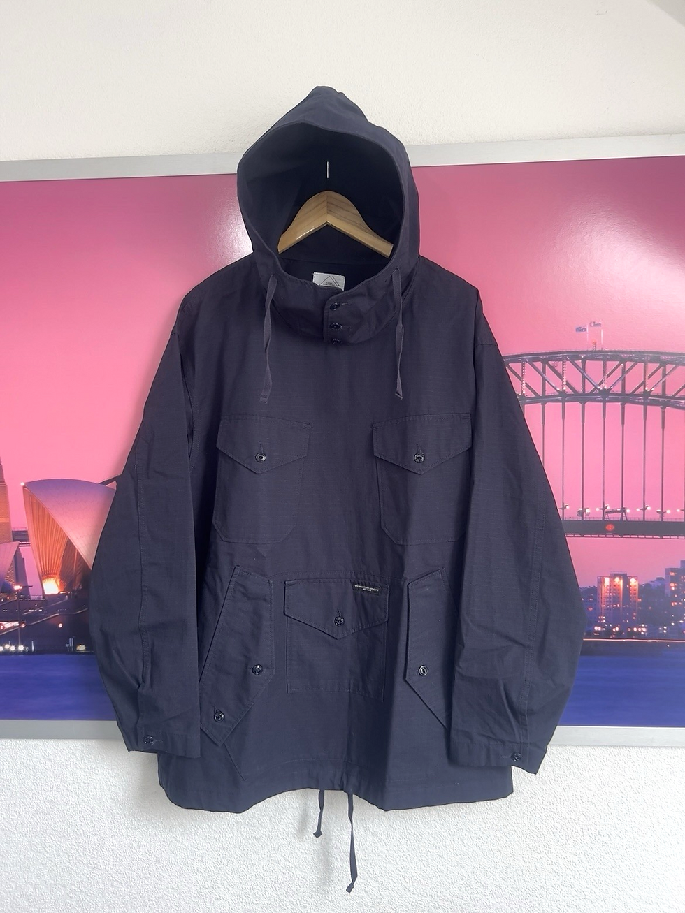 Engineered Garments Cagoule M アノラックパーカー エンジニアードガーメンツ Engineered Garments Cagoule Shirt