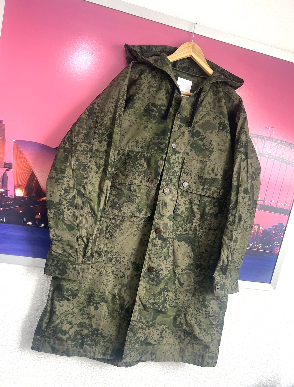 Thumbnail: Pretty Green White Label Wax Parka Jacket PGWL | M / L / XL | Liam Gallagher