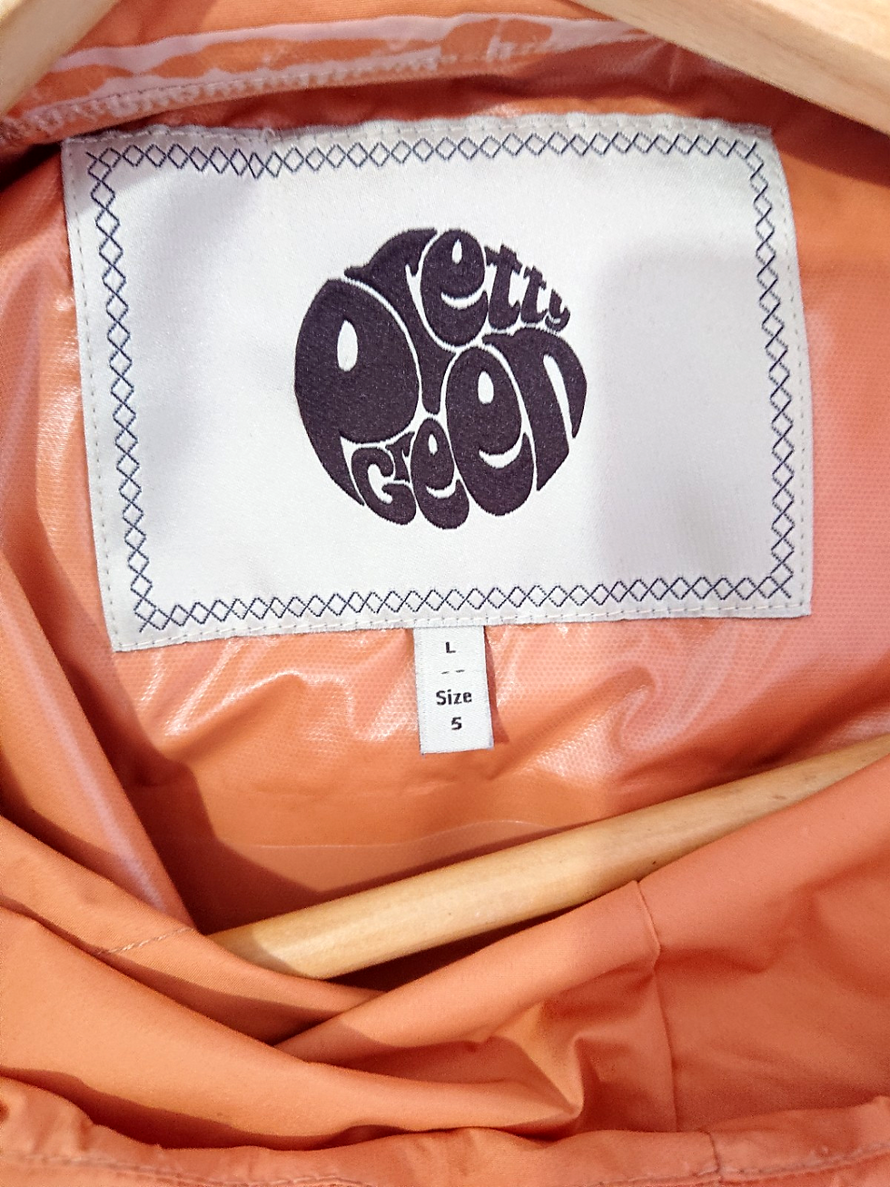 Thumbnail: Pretty Green Smock + Bag | Large | Festival/Rain Jacket | Liam Gallagher