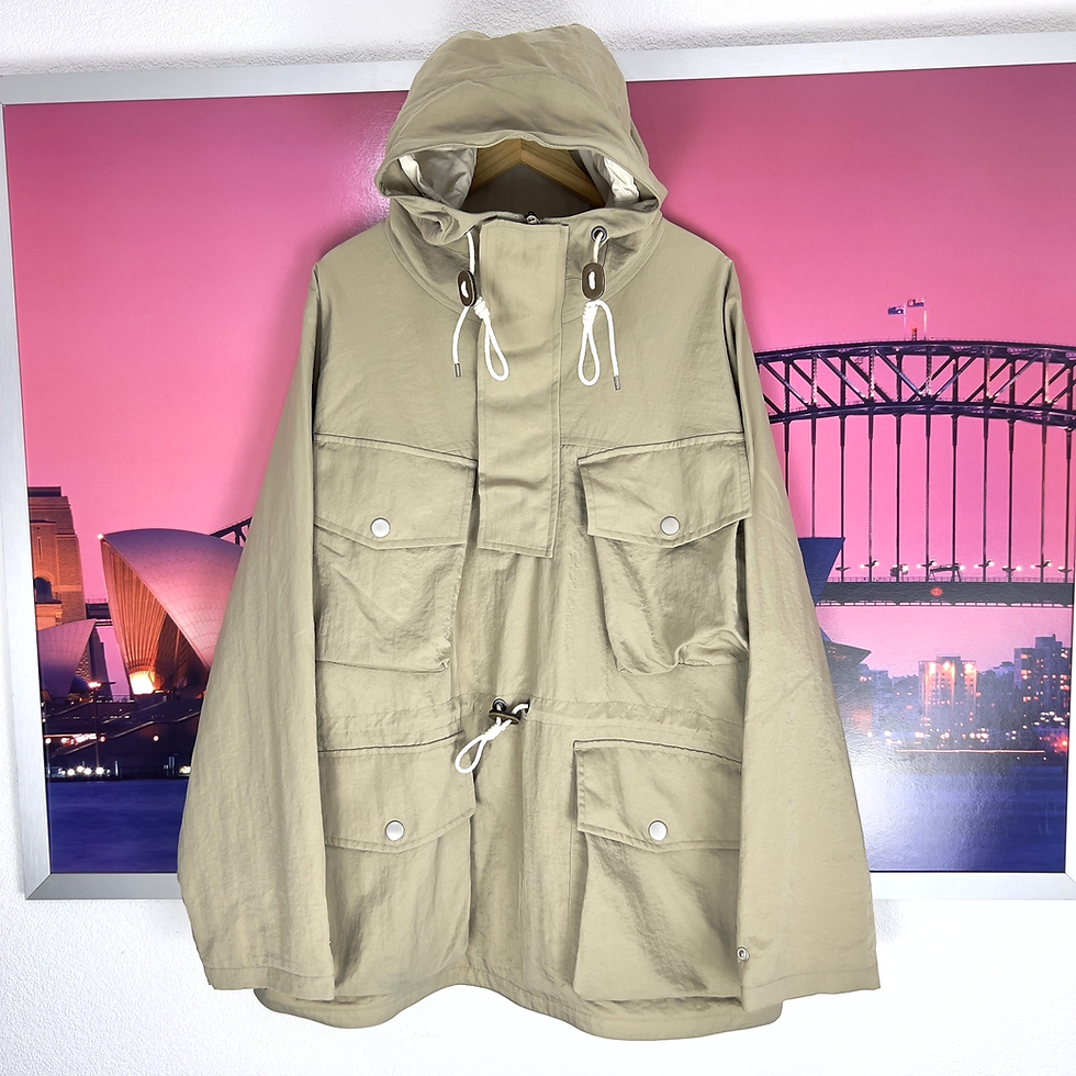 Thumbnail: Nigel Cabourn Mountain Smock | XXL / 3XL | Stone Liam Gallagher Indie Mod | BNWT