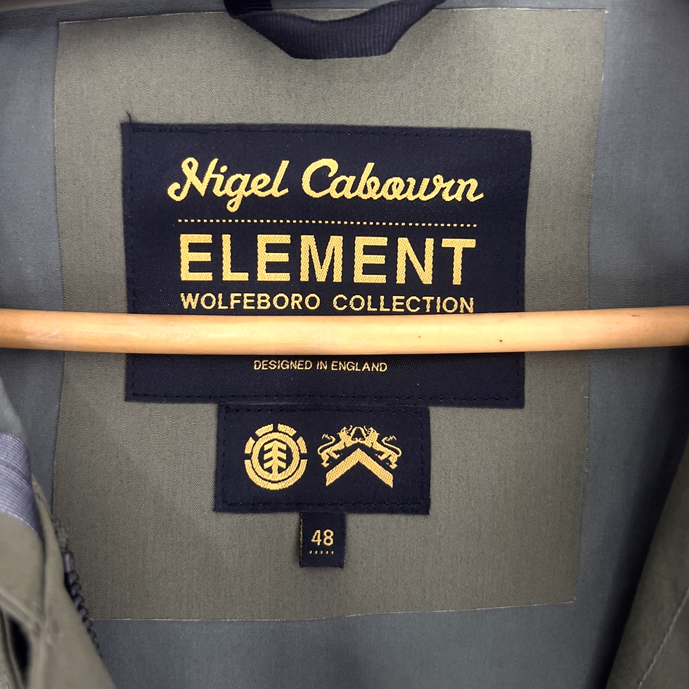 Thumbnail: Nigel Cabourn x Element Cameraman Military Parka Jacket | M | Liam Gallagher