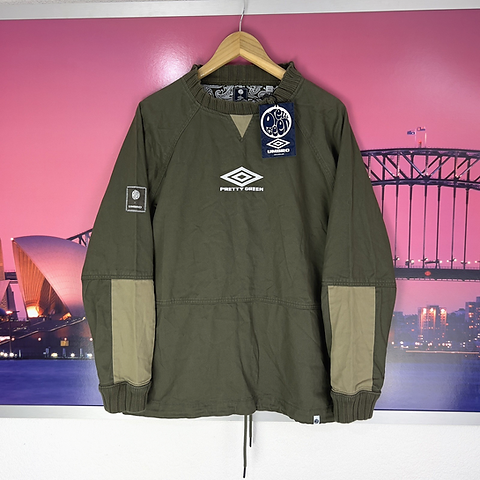 プリティーグリーン PrettyGreen × UMBRO ドリルトップ　リアム Pretty Green x Umbro Drill Top RARE | XL / XXL | Liam Gallagher