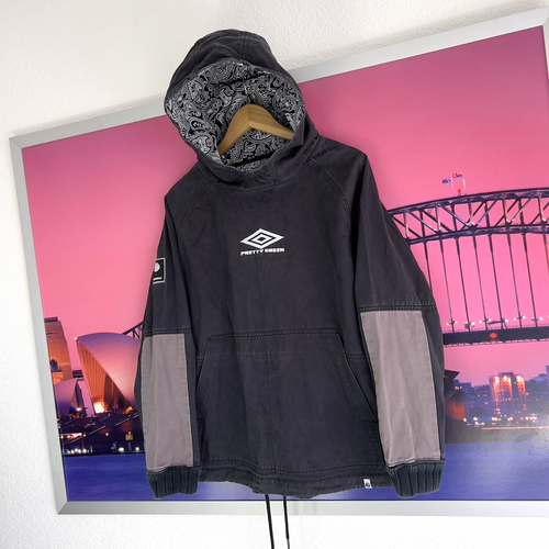 Pretty Green x Umbro Hooded Drill Top RARE | Small | Liam