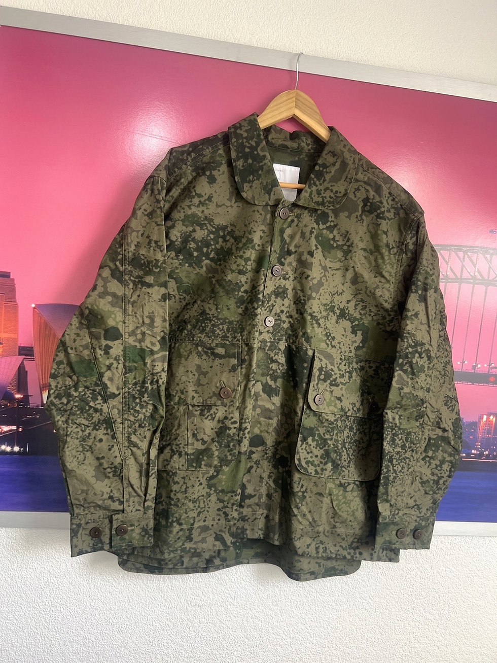Thumbnail: Pretty Green White Label Wax Jacket PGWL | M / L - 3XL | Liam Gallagher Oasis