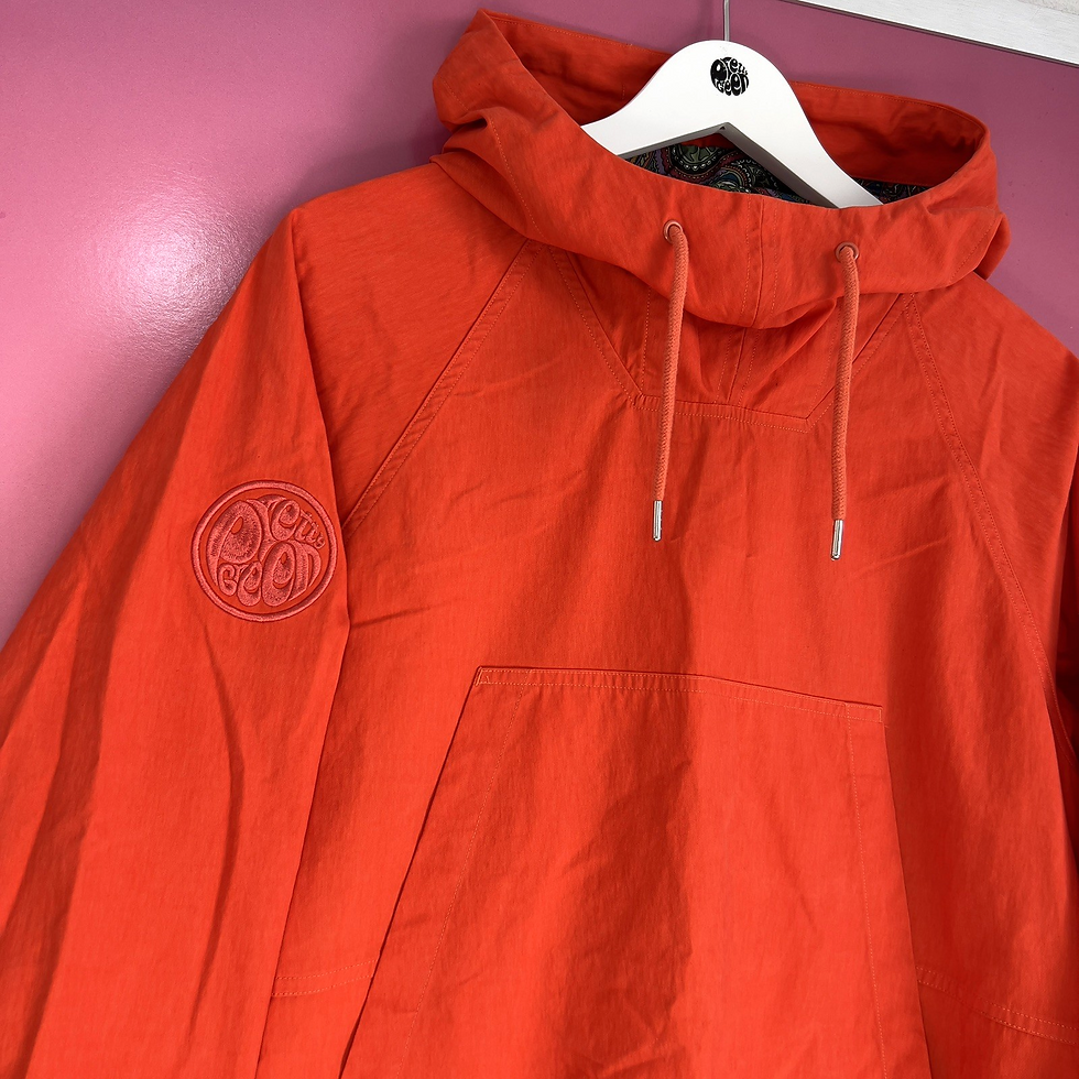 Thumbnail: One Of A Kind Sample | Pretty Green Feltham Smock | Medium | RARE Orange