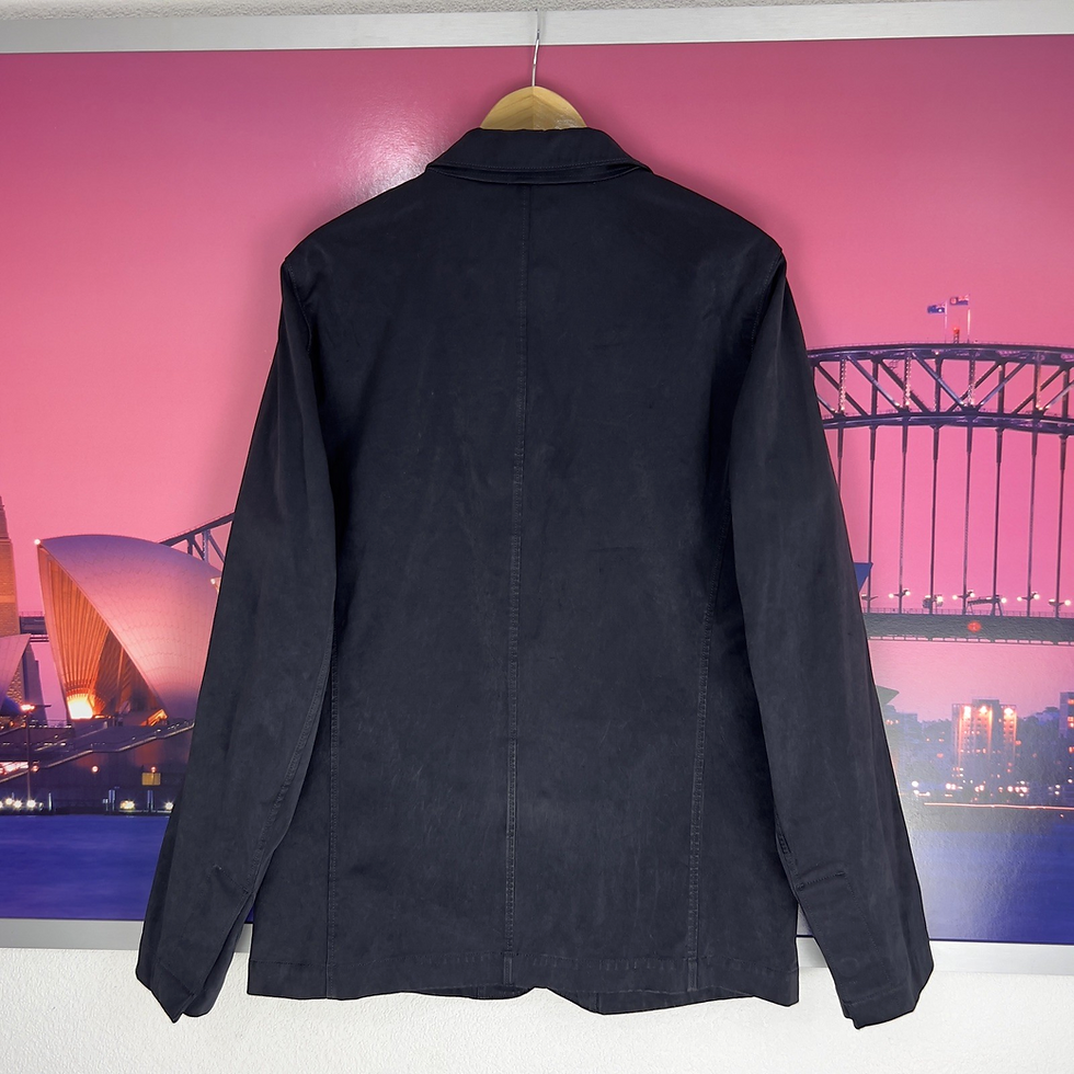 Thumbnail: Ten c Drill Jacket Blazer | Size 50 / Large / Medium | Liam Gallagher Oasis