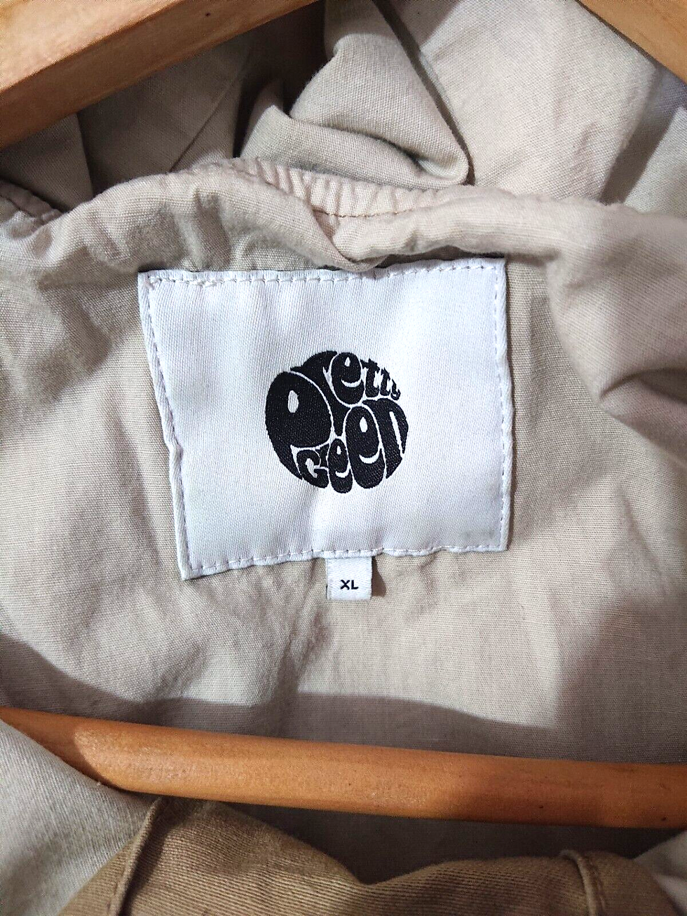 Thumbnail: Pretty Green Smock Overhead Jacket | XL / XXL | Sand 90s Indie Mod Military