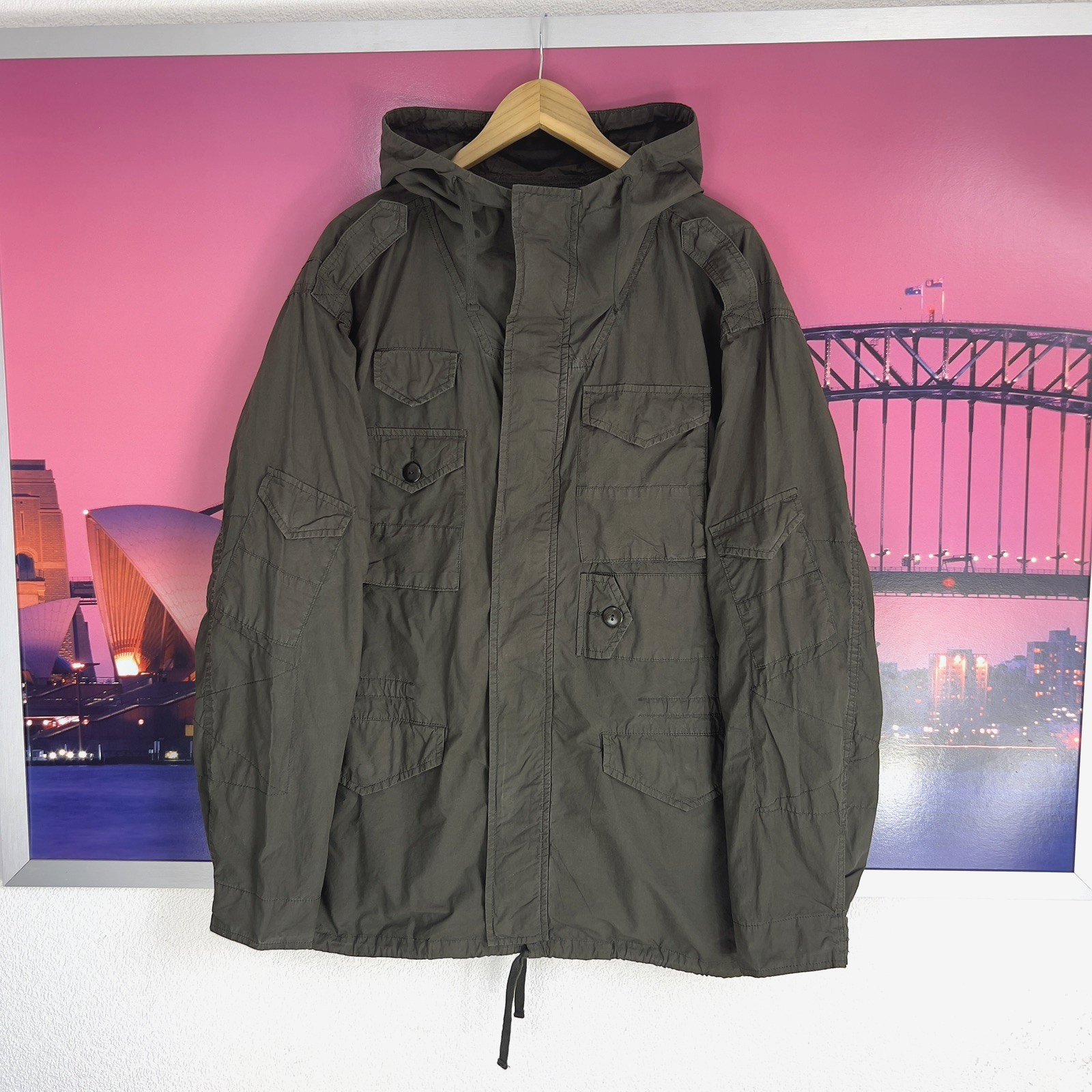 Pretty Green White Label Jacket | L - 3XL | RRP £300 | Liam Gallagher | M65 PGWL