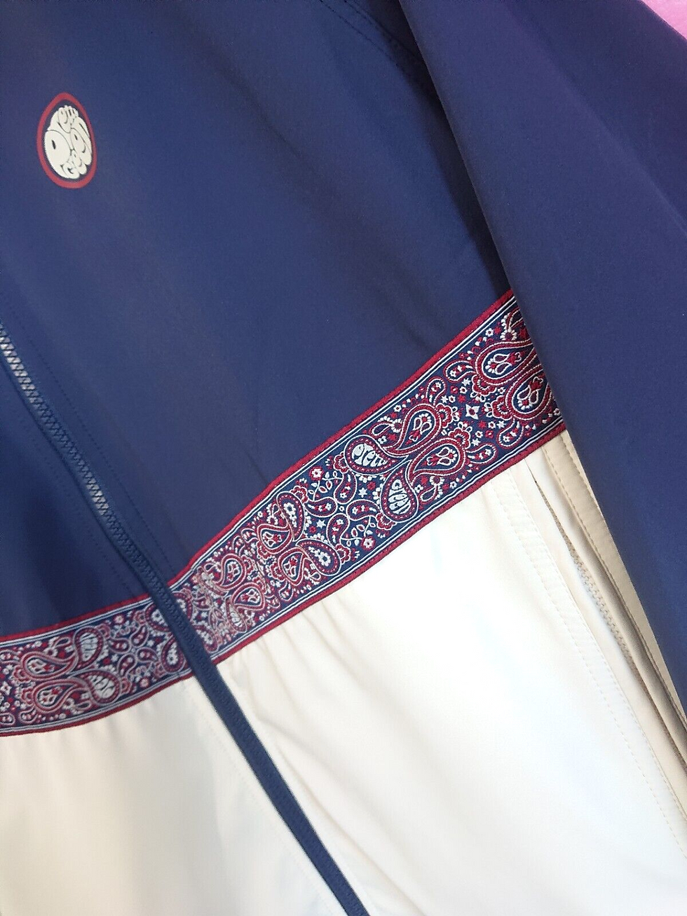 Thumbnail: Pretty Green Jacket | Large | 90s Mod Indie Eclipse Paisley Tape