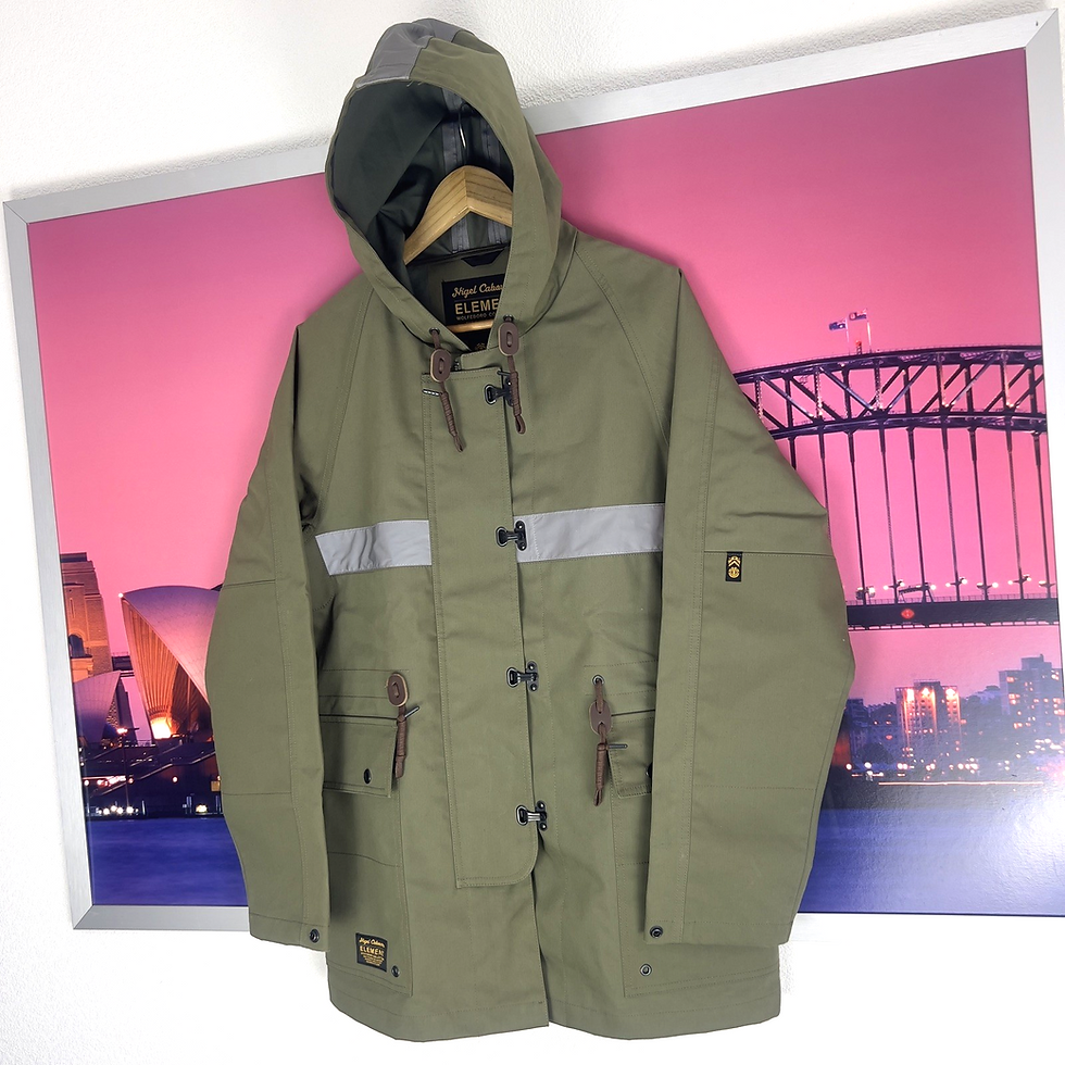 Thumbnail: Nigel Cabourn x Element Cameraman Military Parka Jacket | M | Liam Gallagher