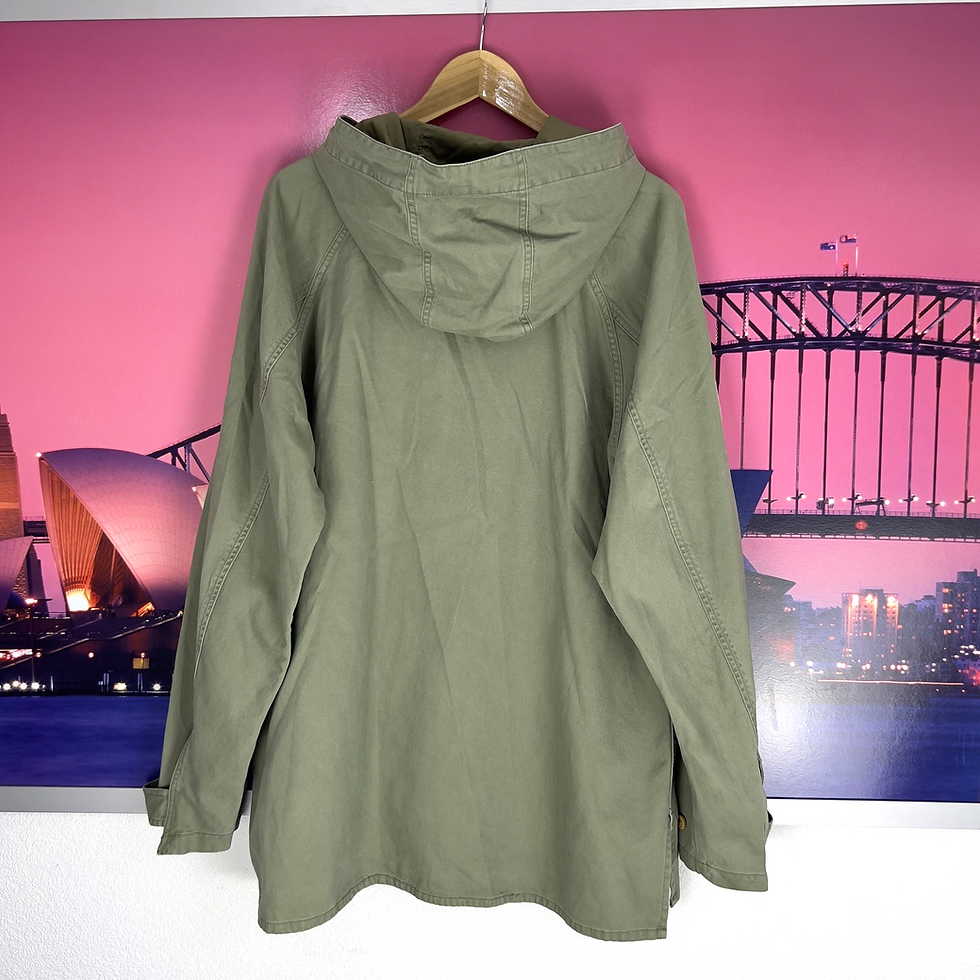 Thumbnail: Pretty Green Smock Euphoria Overhead Jacket | Large / XL | BNWT | Indie 90s Mod
