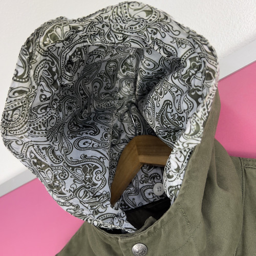 Pretty Green X Umbro Parka Jacket Coat | Medium | Liam Gallagher