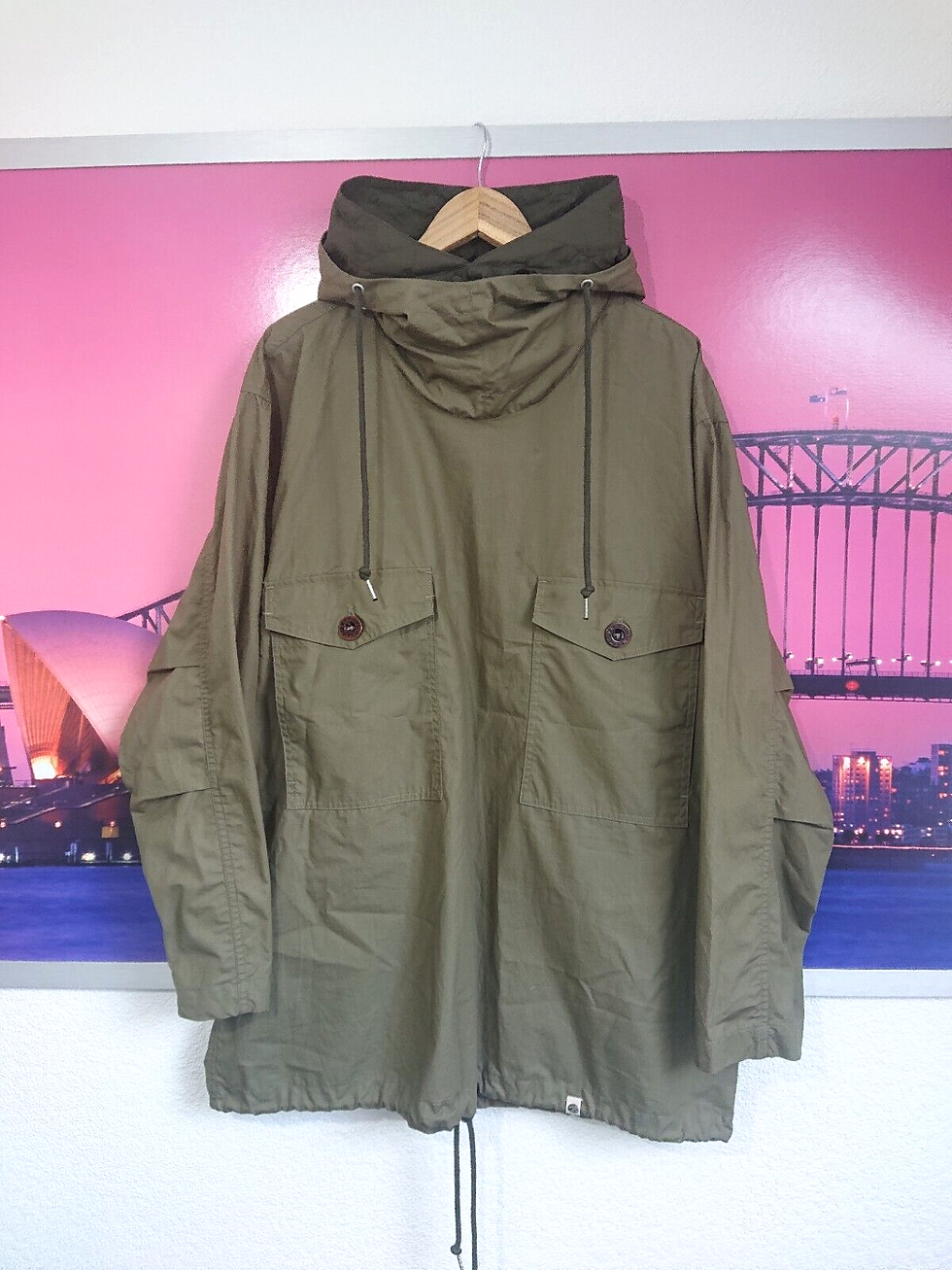 Thumbnail: Pretty Green Smock Overhead Jacket | XXL / 3XL / 4XL | Mod 90s Terrace Casuals