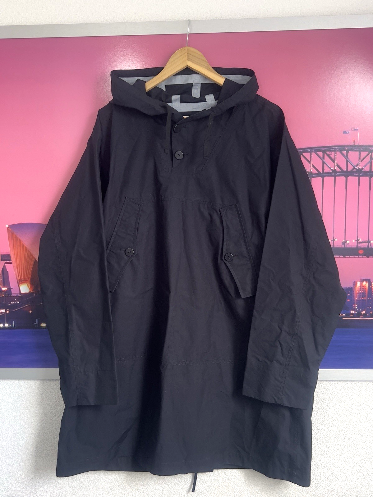 RARE! Pretty Green White Label Ventile Smock Jacket | XL / XXL | Liam Gallagher