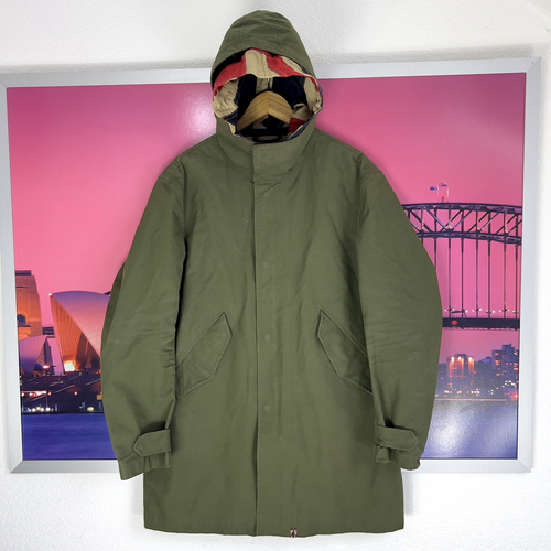 Pretty Green x Ventile Waterproof Parka jacket RARE | Medium