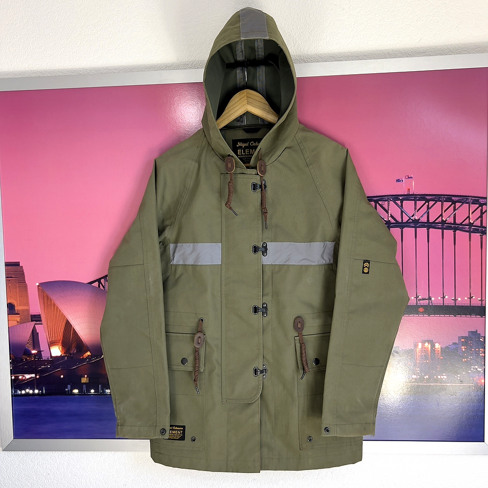Thumbnail: Nigel Cabourn x Element Cameraman Military Parka Jacket | 44/XS | Liam Gallagher