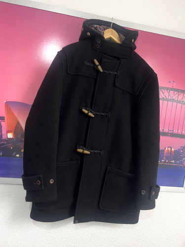 RARE Pretty Green Black Label x Gloverall Genuine Monty Duffle