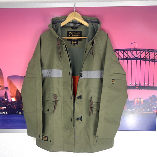 Nigel Cabourn x Element Cameraman Military Parka Jacket | M | Liam