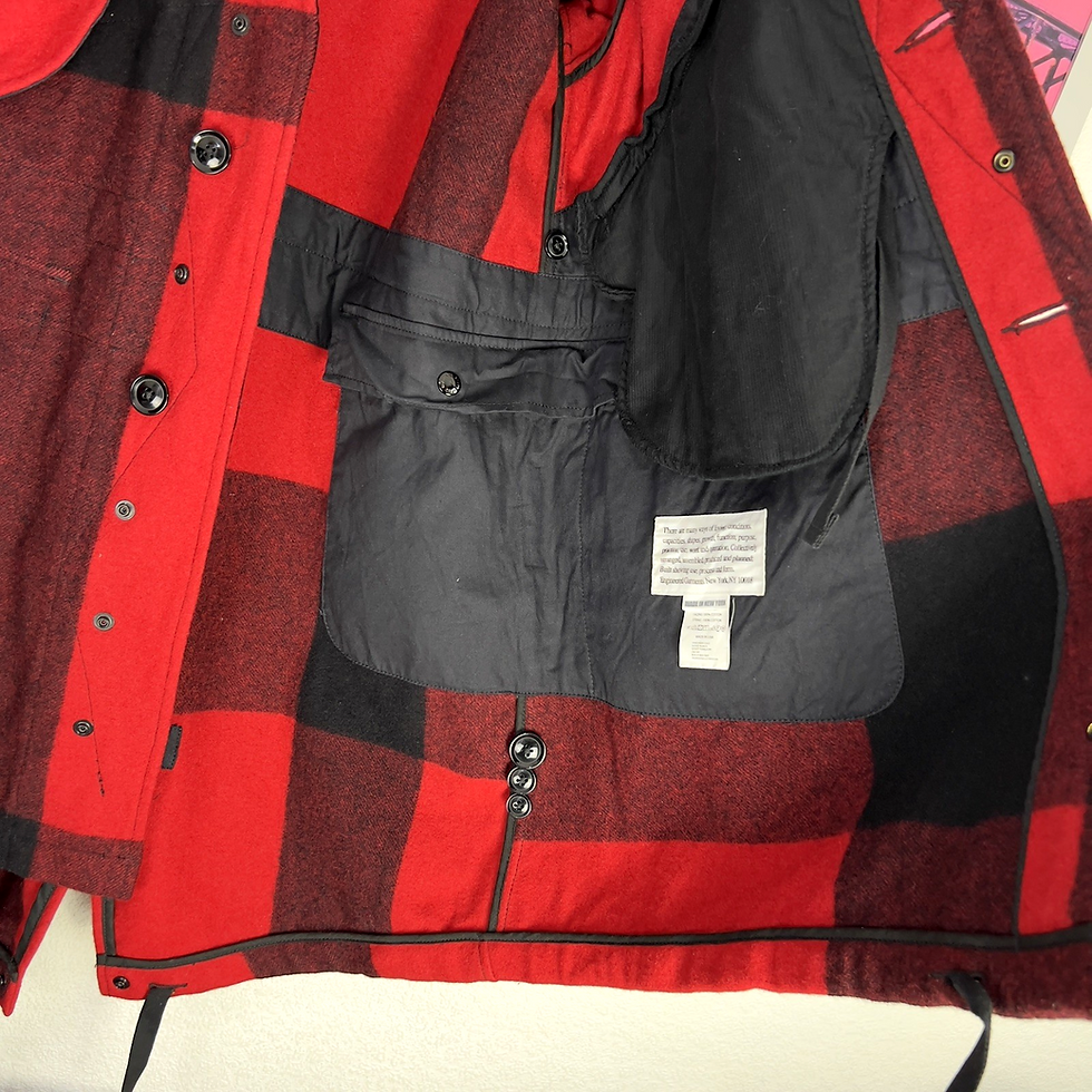Thumbnail: RARE! Engineered Garments x Woolrich Highland Wool Parka Jacket | Small / Medium