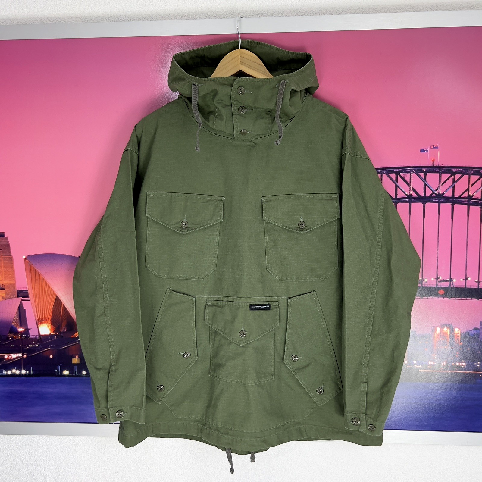 Engineered Garments Specials Cagoule K Shirt Smock Jacket | Liam Gallagher | S M