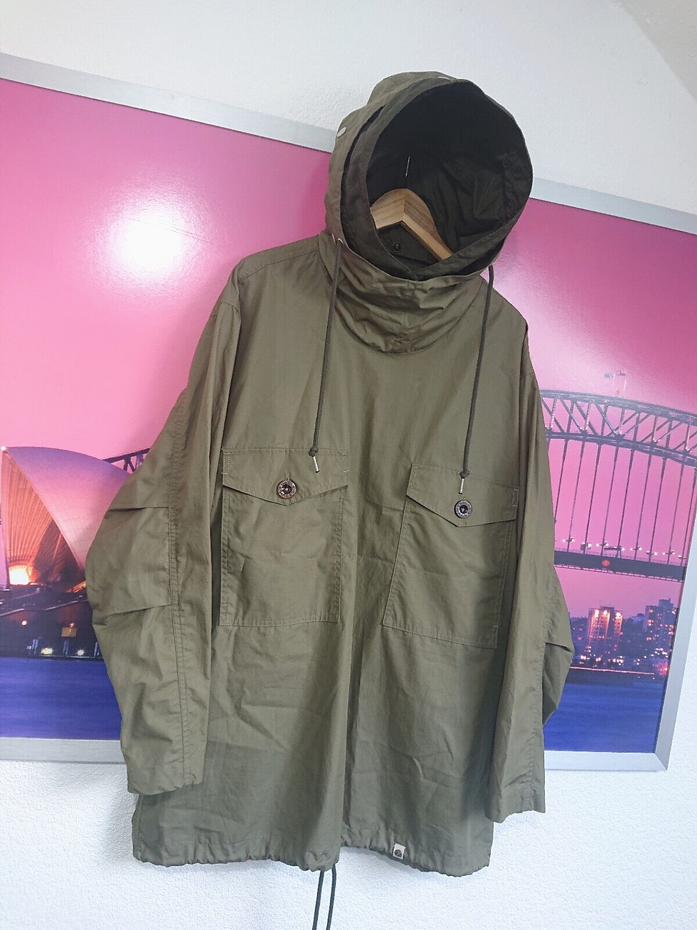 Thumbnail: Pretty Green Smock Overhead Jacket | Large / XL / XXL | Mod 90s Terrace