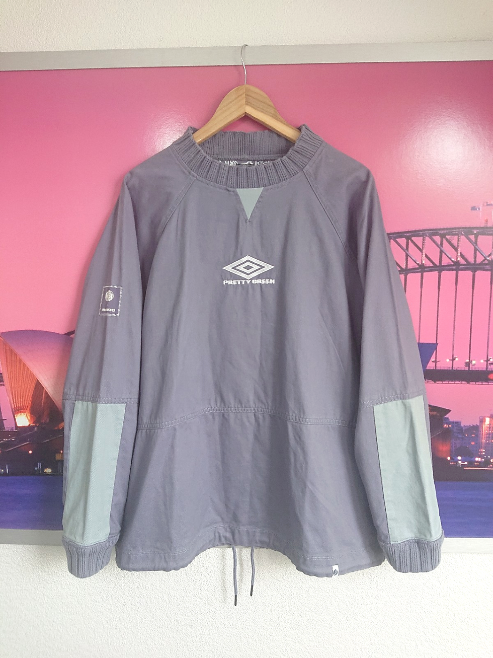 Thumbnail: Pretty Green x Umbro Drill Top RARE | Large / XL | Liam Gallagher Oasis 90s