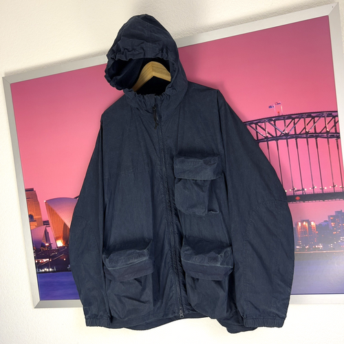 Snow Peak C/N Parka Jacket | Indigo | Large / XL | Liam Gallagher