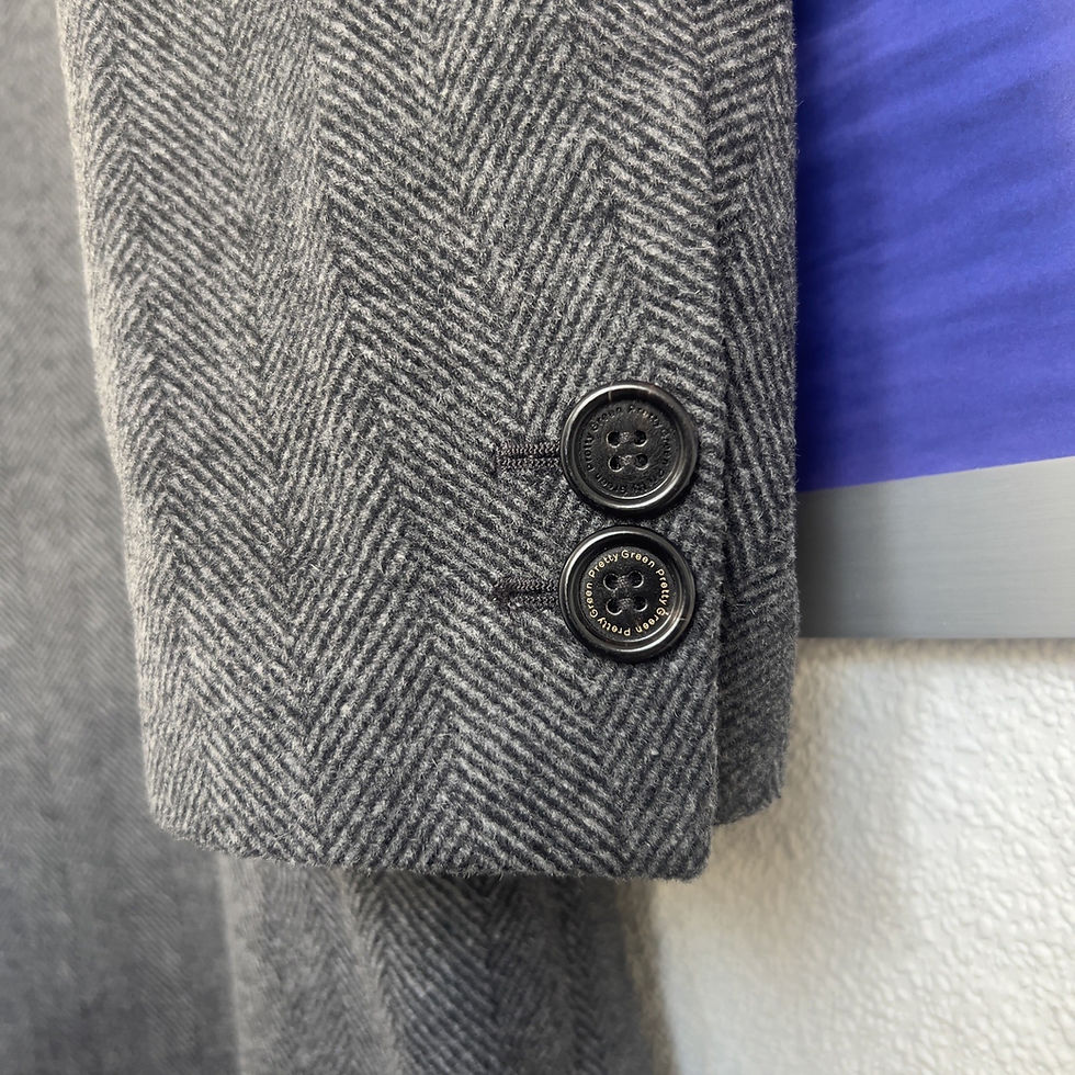 Thumbnail: Pretty Green Fool On The Hill Pea Coat | XL / Large | Black Label Liam Gallagher